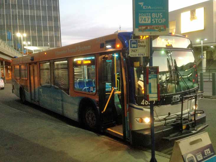 Edmonton New Flyer D40LFR 4855